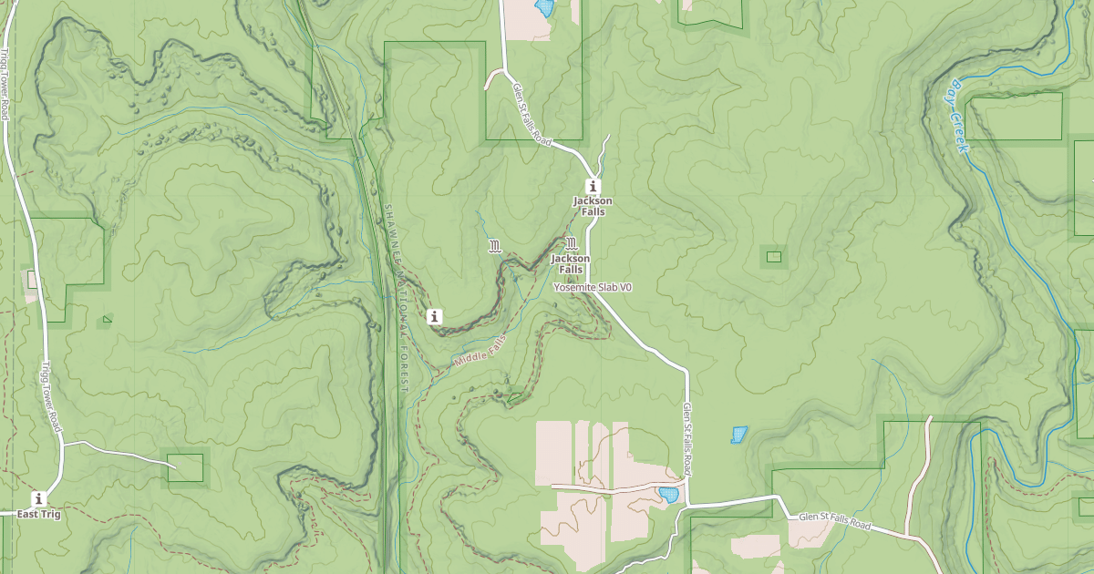 Map preview of Yosemite Slab