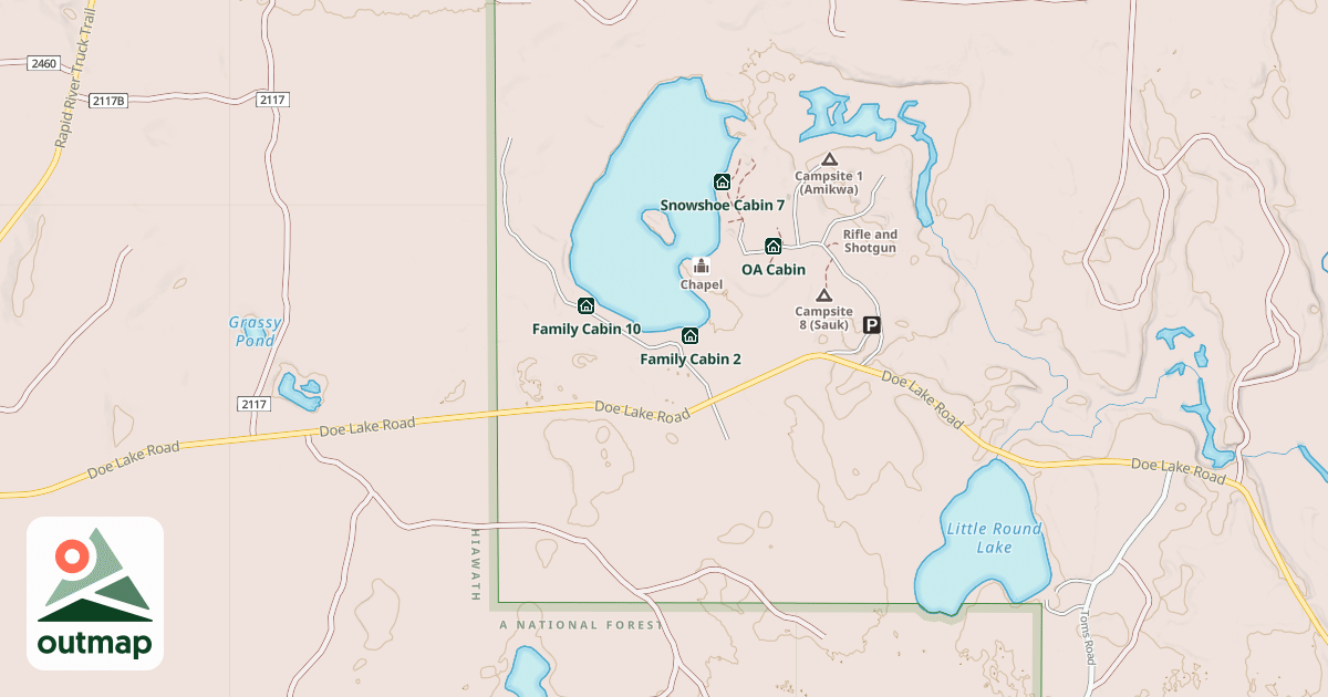Map of Wiggiwam