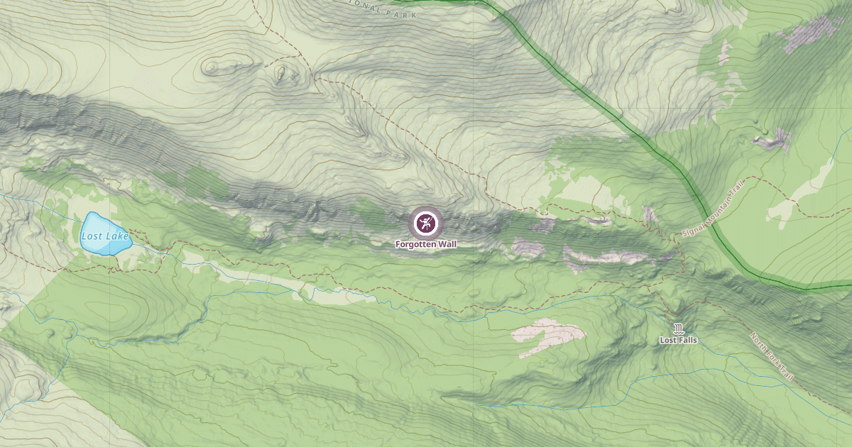 Map preview of Forgotten Wall