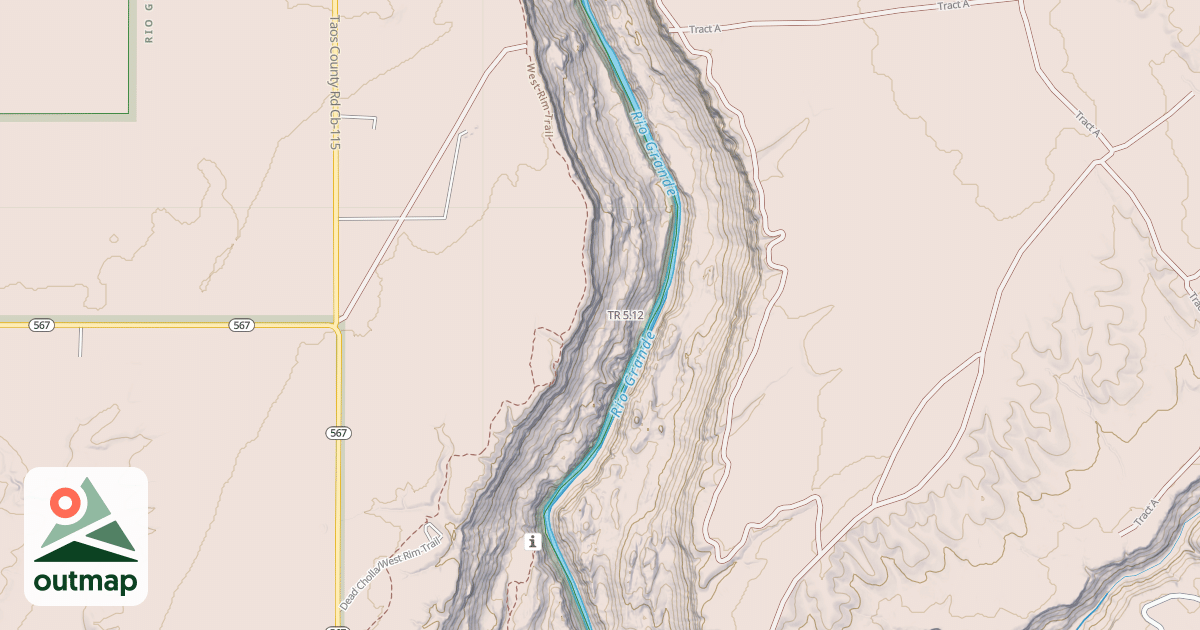 Map of TR