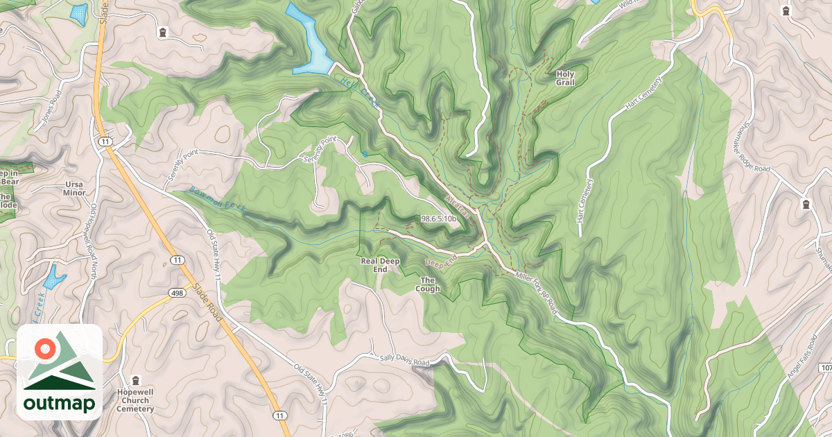 Map of 98.6