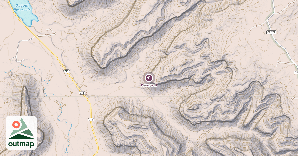 Map of Power Wall