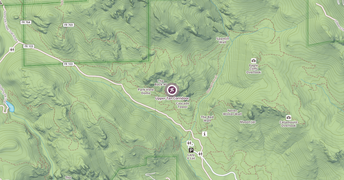 Map preview of Upper Tan Corridoor
