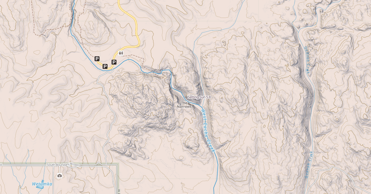 Map preview of Setting Sun