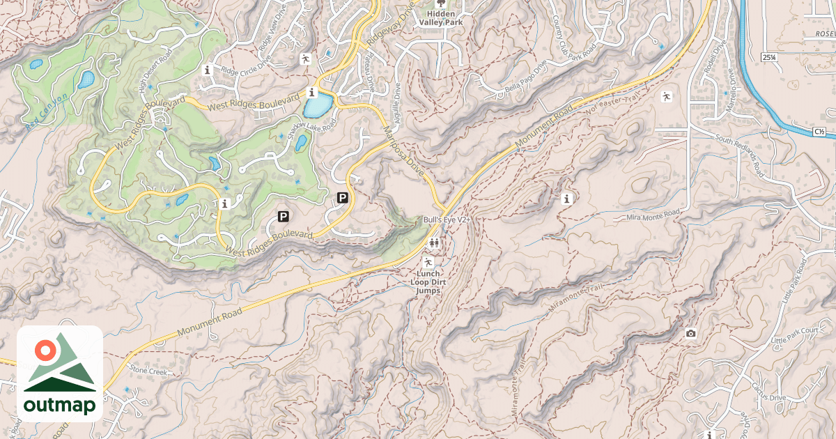 Map of Bull's Eye