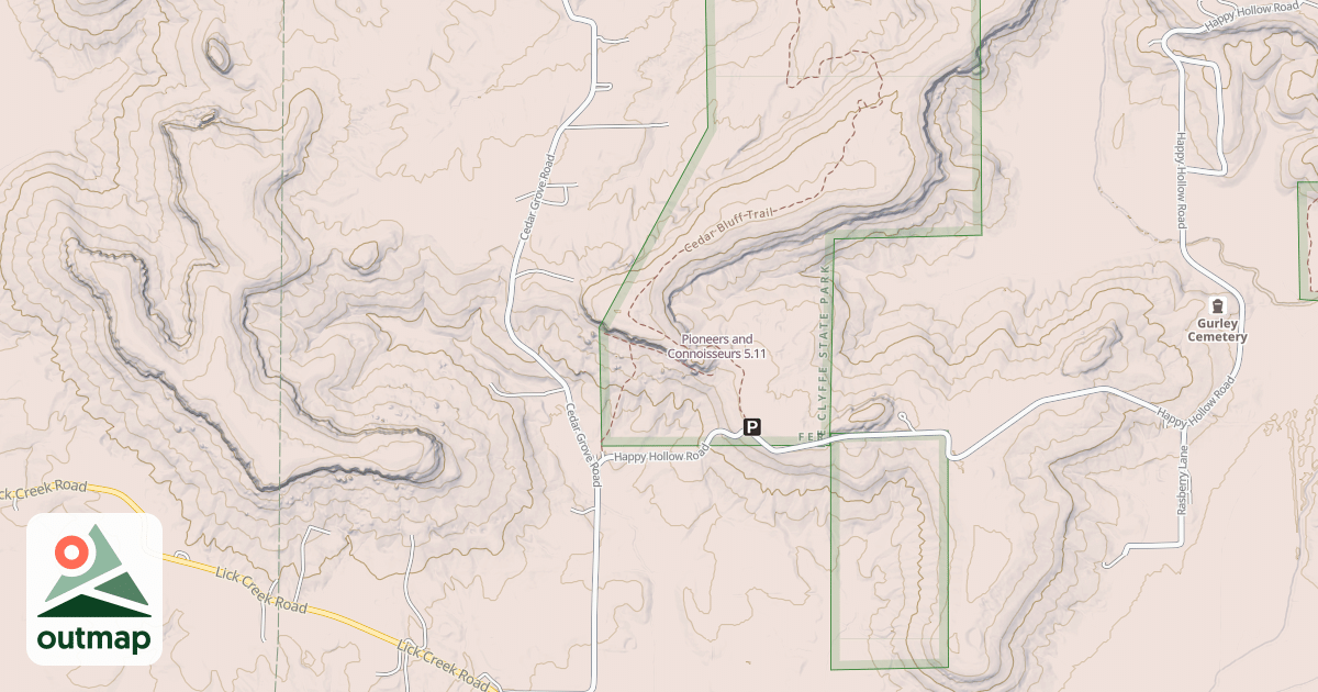 Map of Pioneers and Connoisseurs
