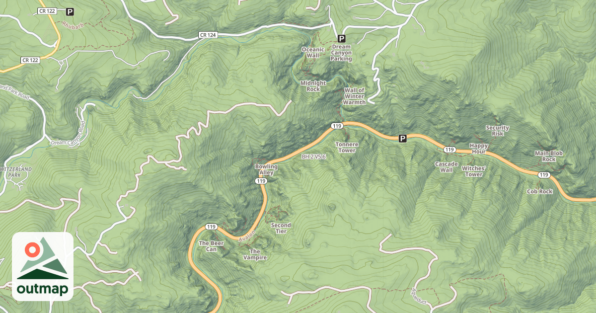 Map of BH 2