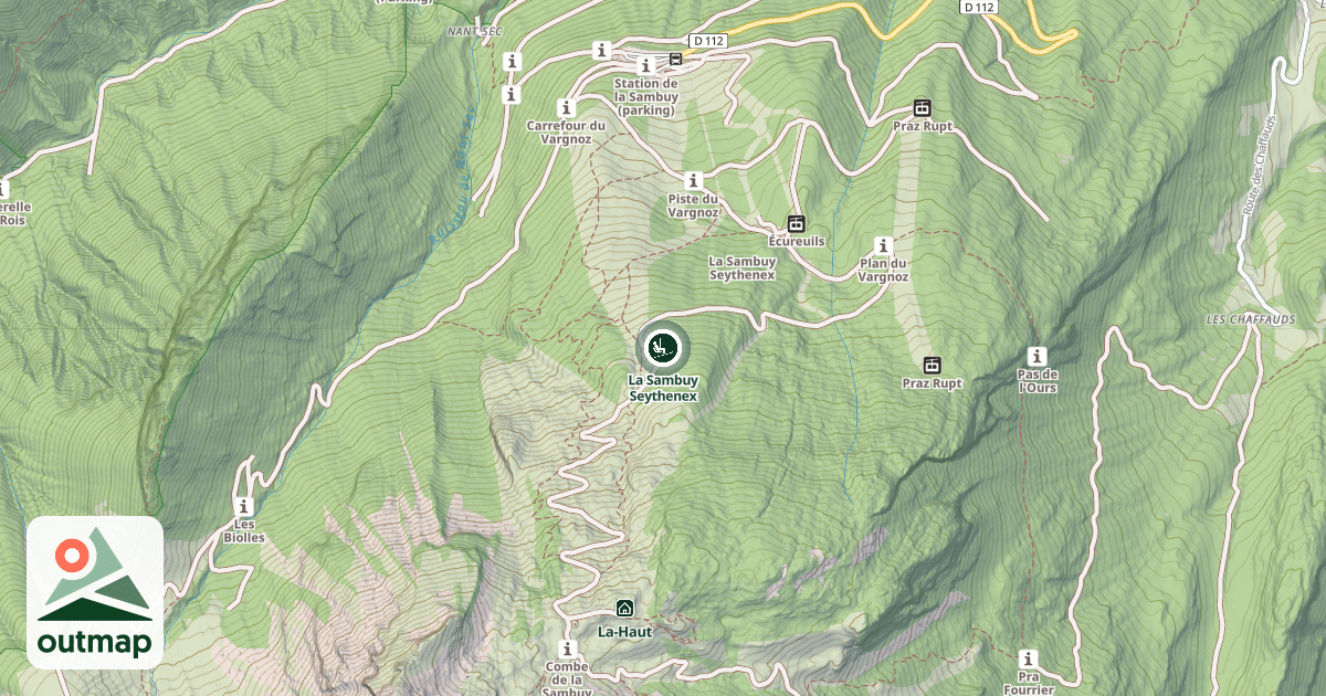 Map of La Sambuy Seythenex