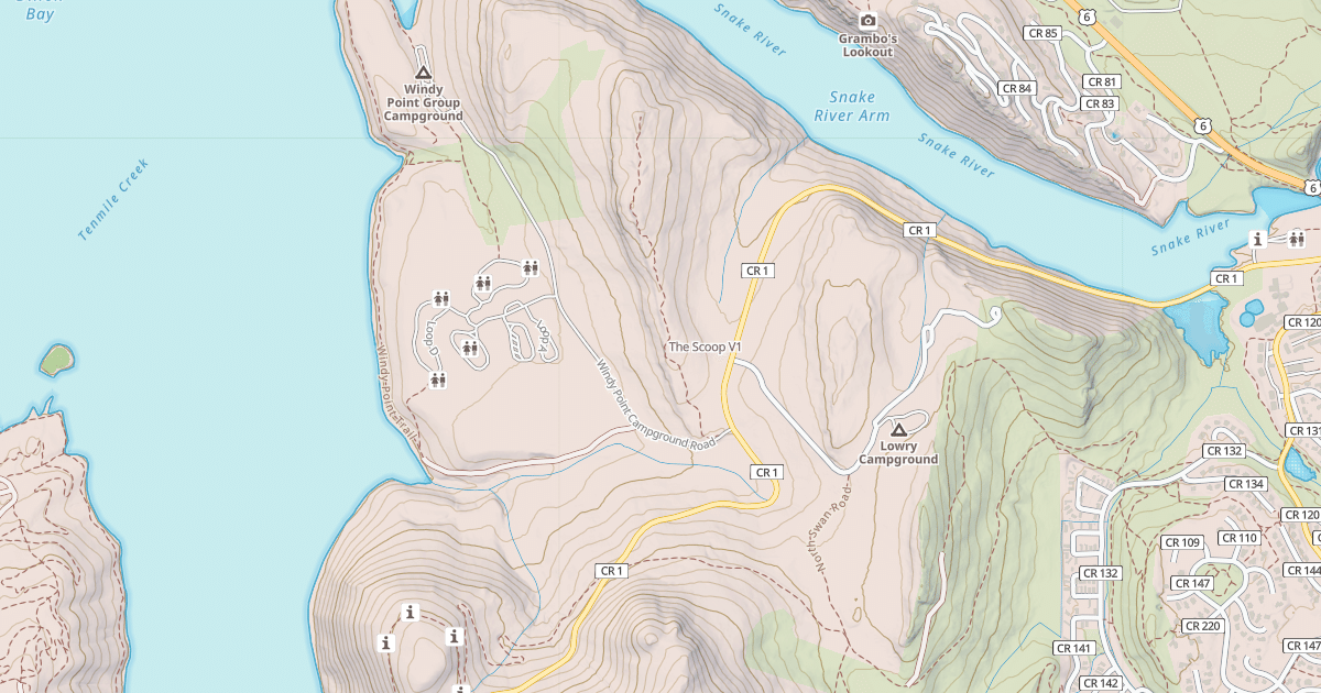 Map preview of The Scoop