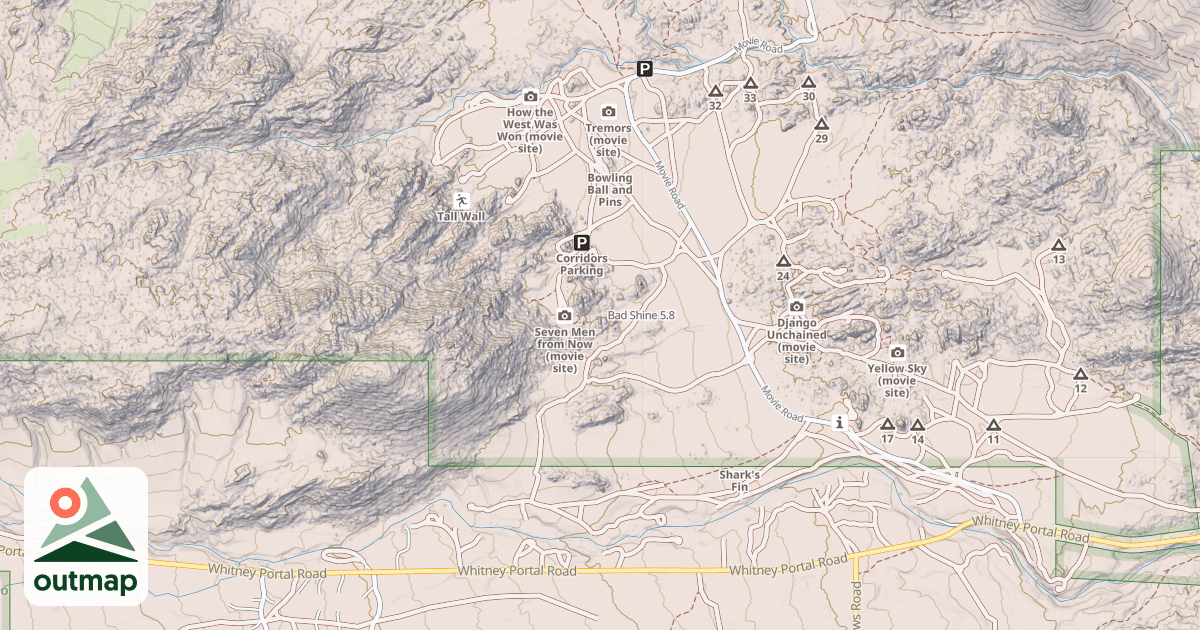 Map of Bad Shine