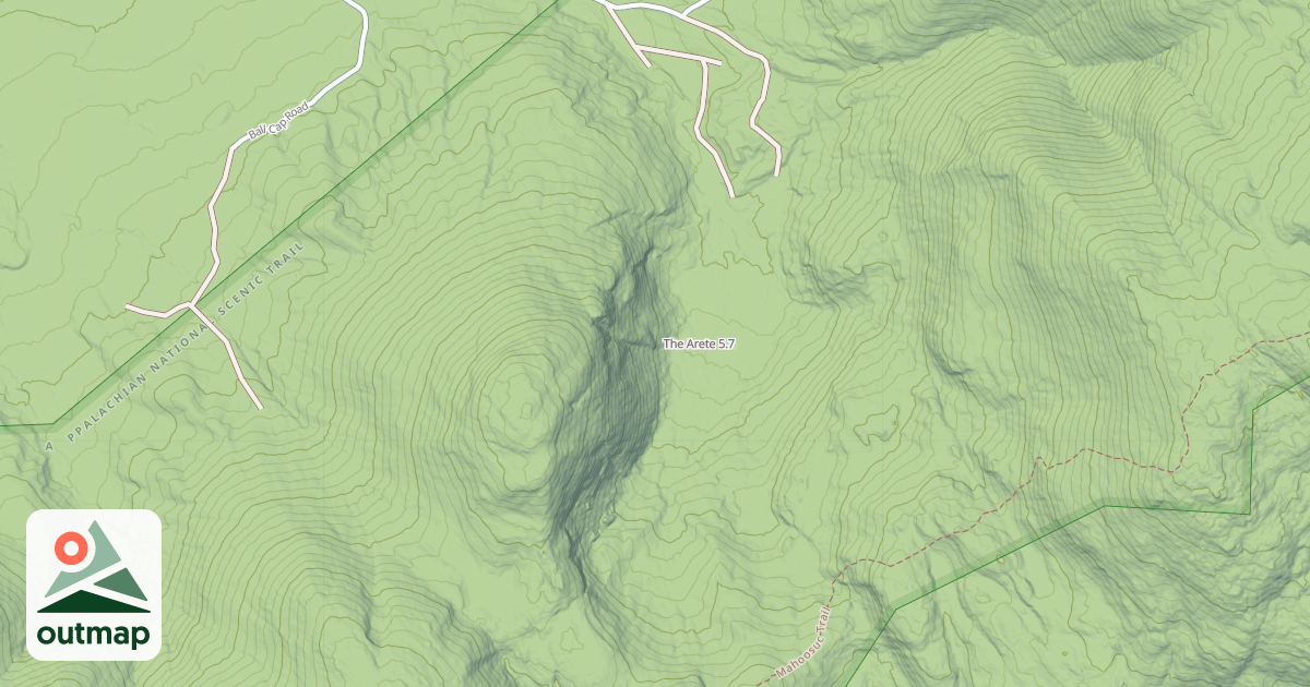 Map of The Arete
