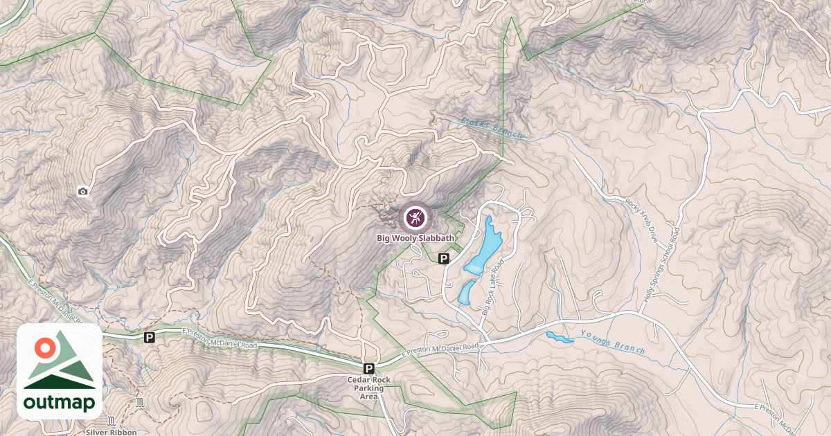 Map of Big Wooly Slabbath