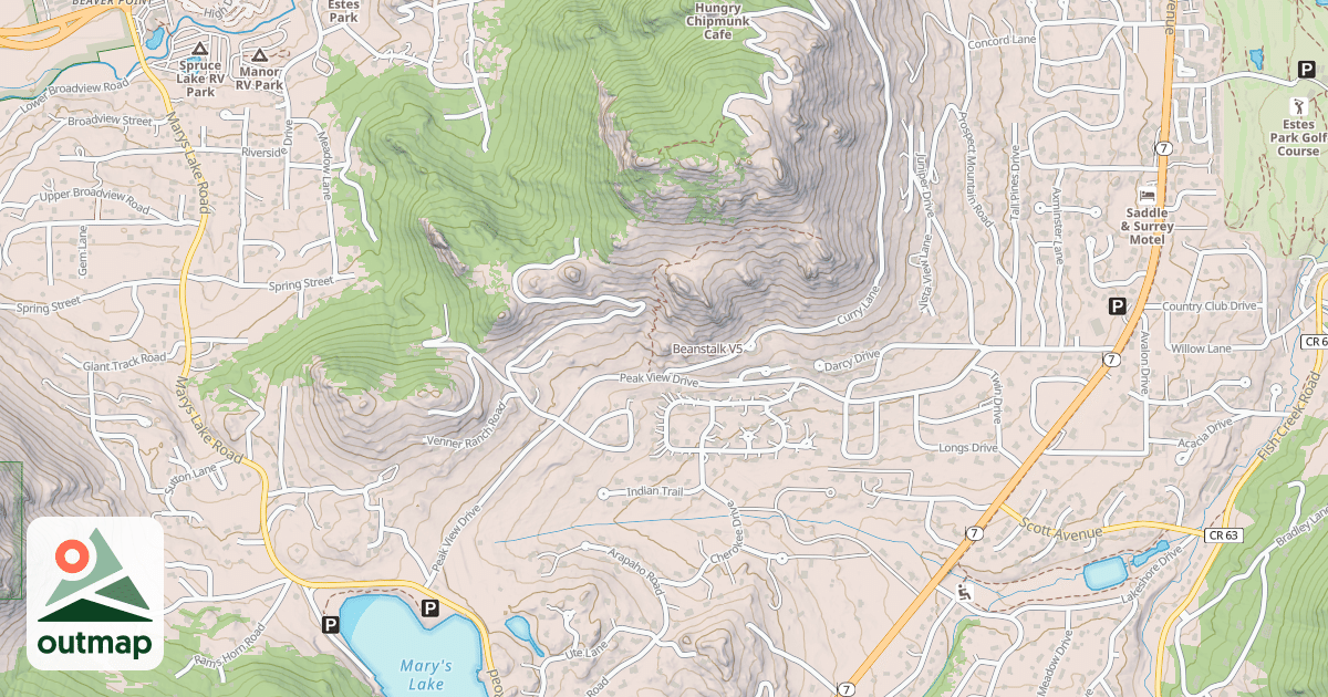 Map of Beanstalk
