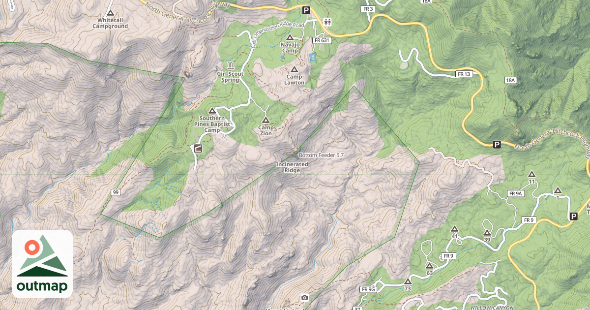 Map of Bottom Feeder