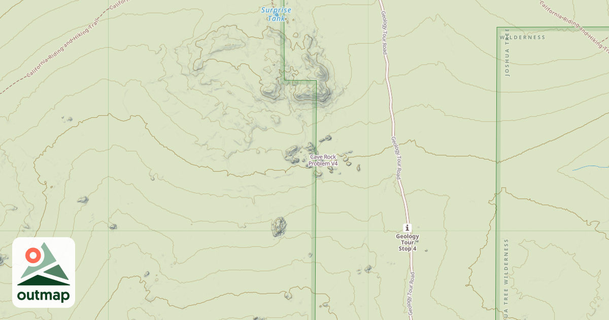 Map of Cave Rock Problem
