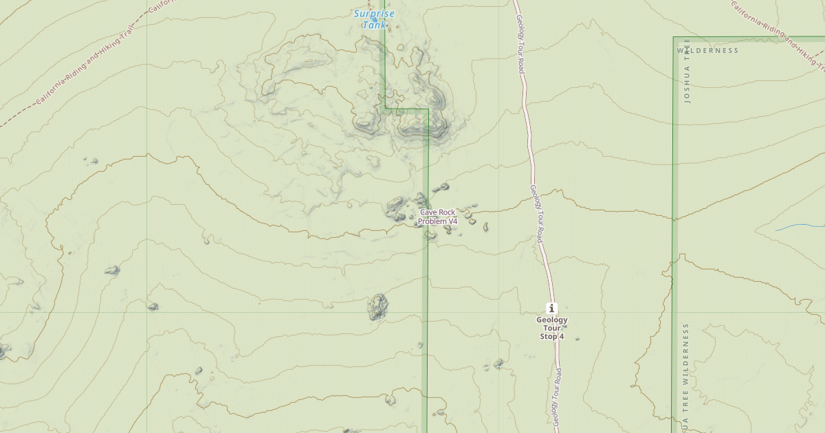Map preview of Cave Rock Problem