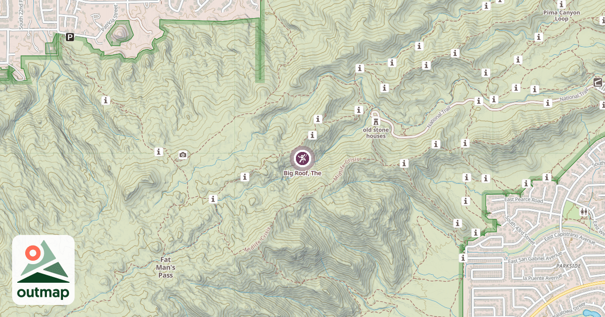 Map of Big Roof, The