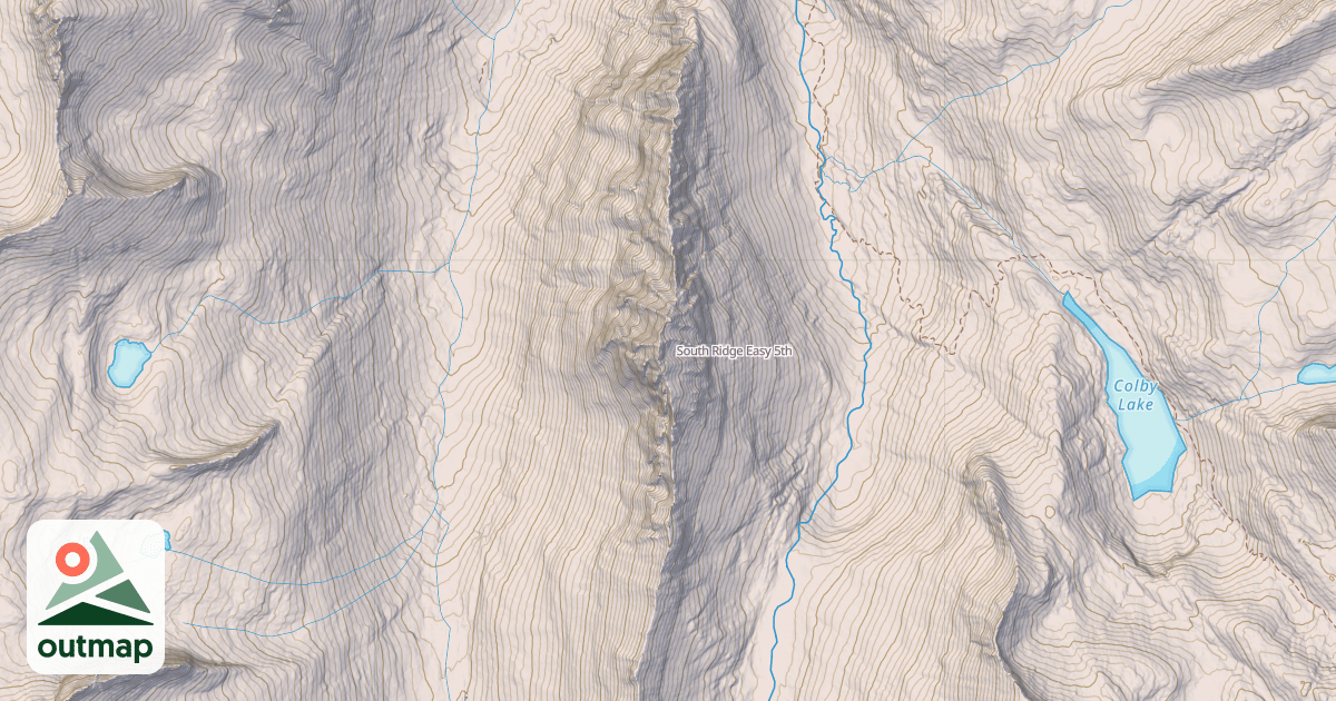 Map of South Ridge