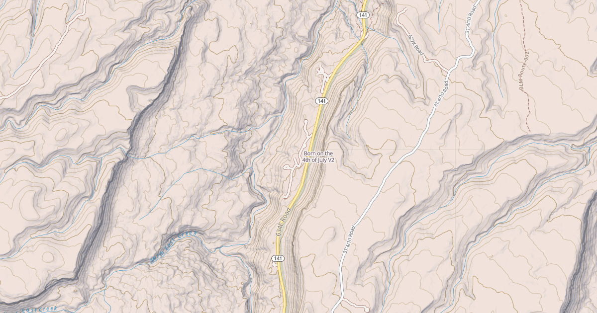 Map preview of Born on the 4th of July