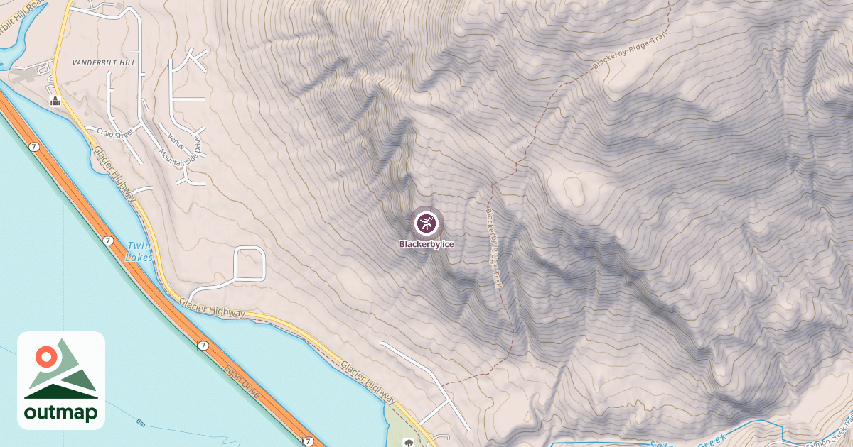 Map of Blackerby ice