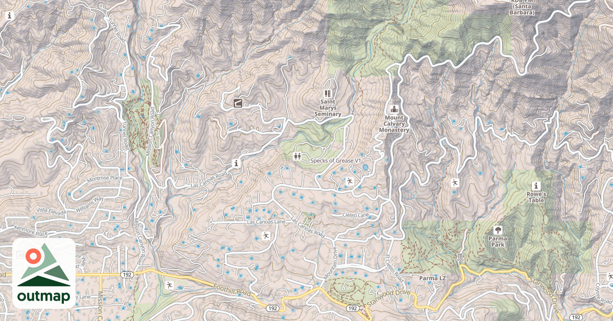 Map of Specks of Grease