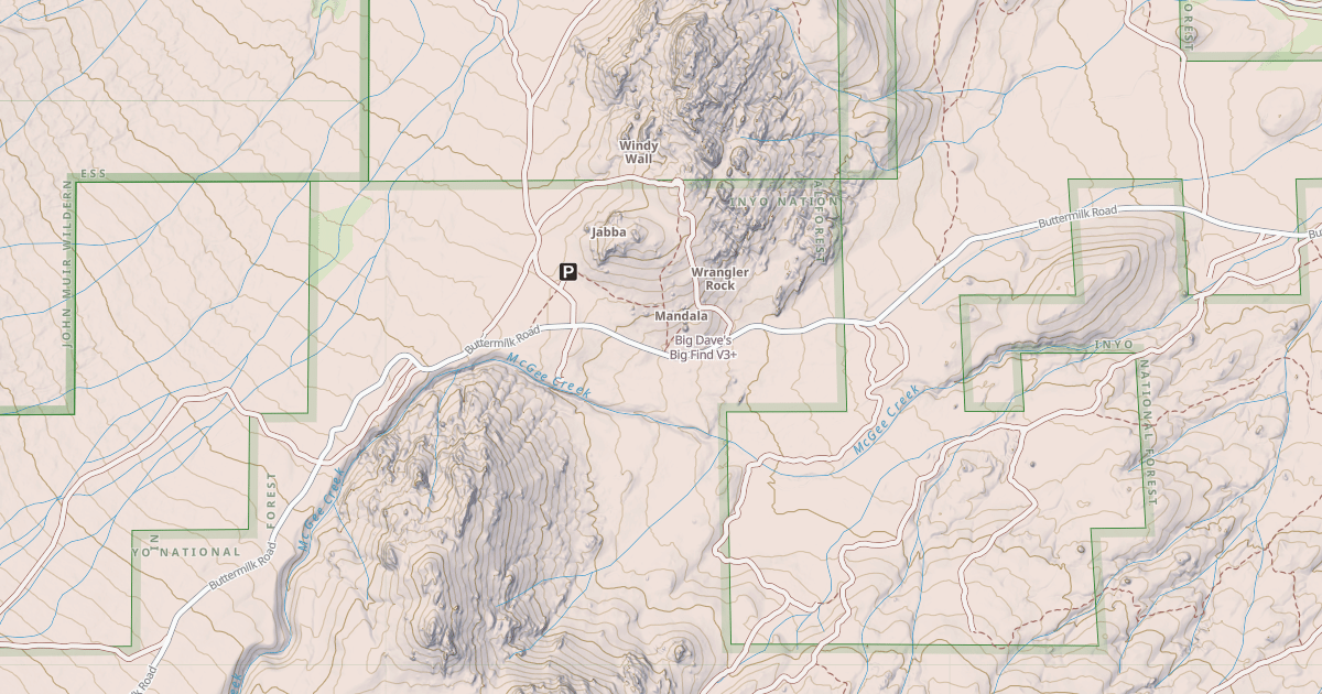 Map preview of Big Dave's Big Find