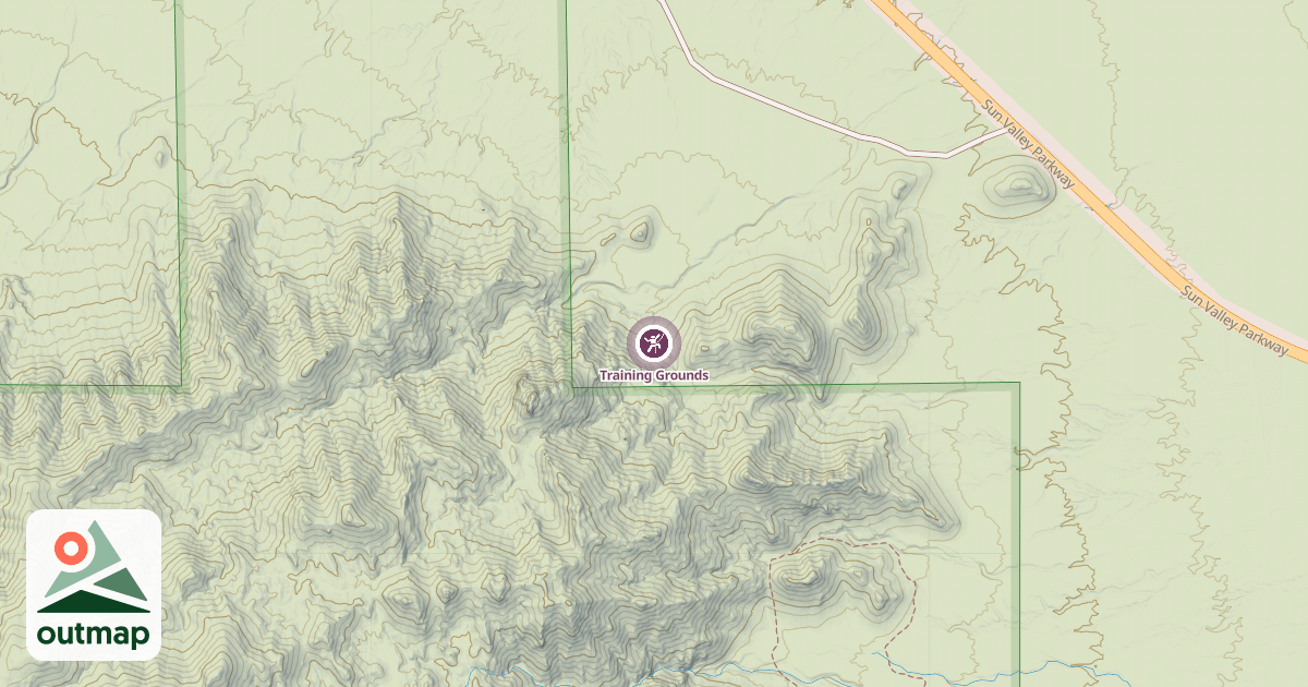Map of Training Grounds
