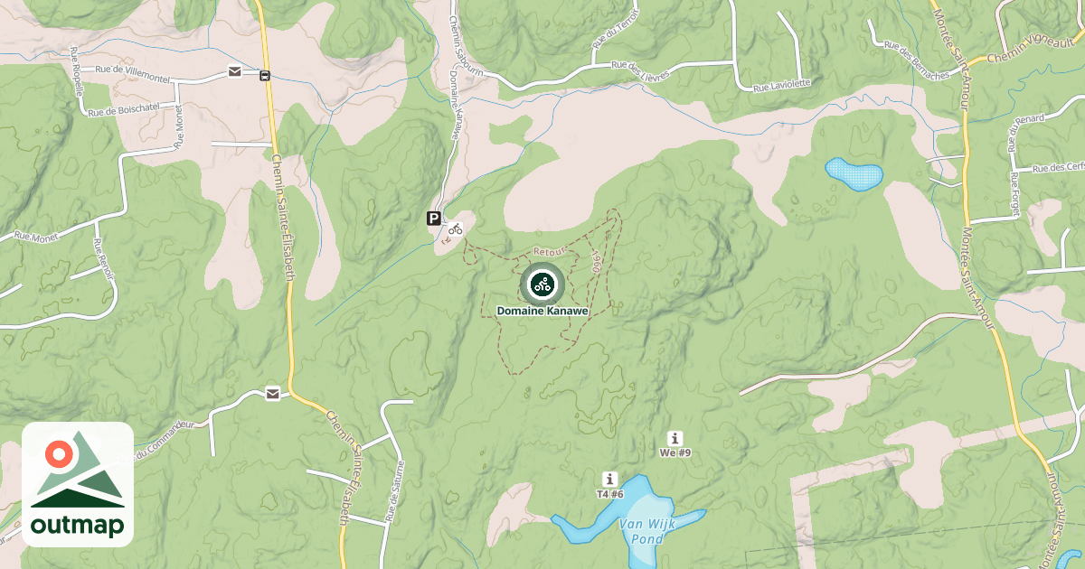 Map of Domaine Kanawe