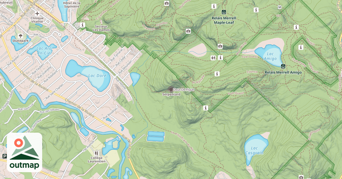 Map of Deux De Pique