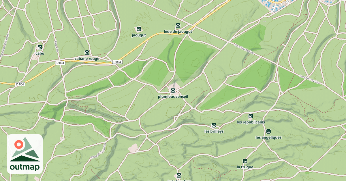 Map of plumious conseil