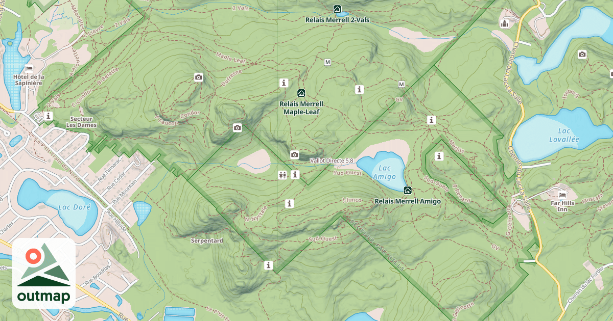 Map of Vallot Directe