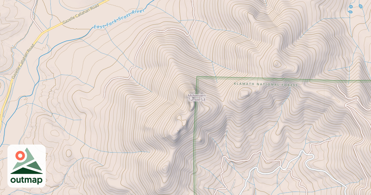 Map of Midwestern Tumble