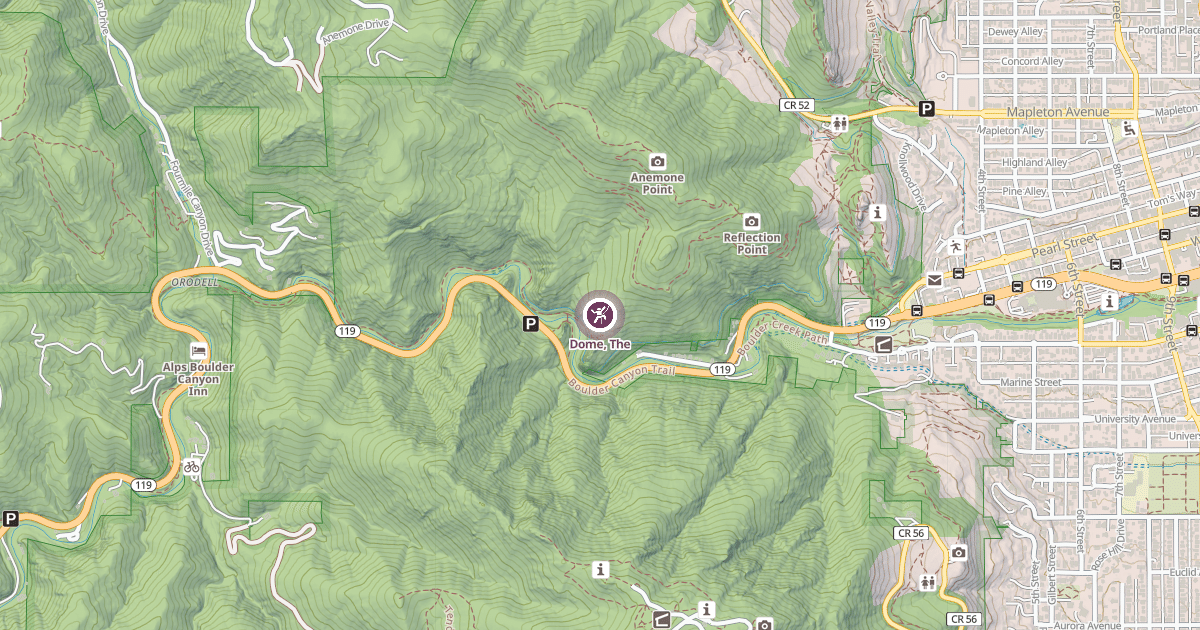 Map preview of Dome, The