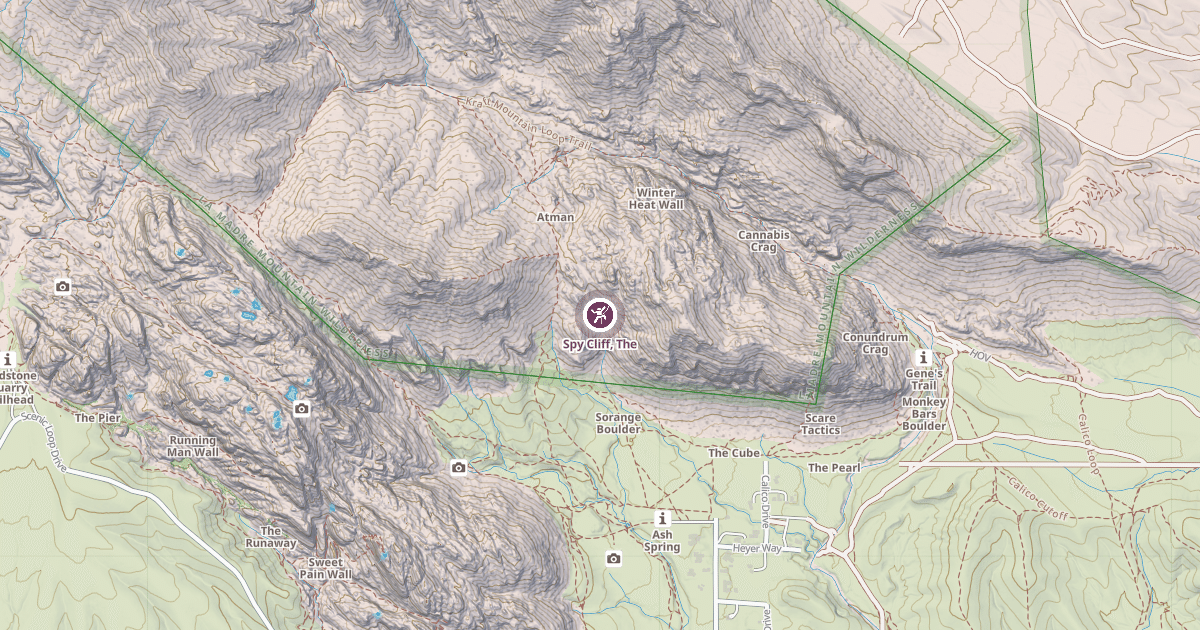 Map preview of Spy Cliff, The