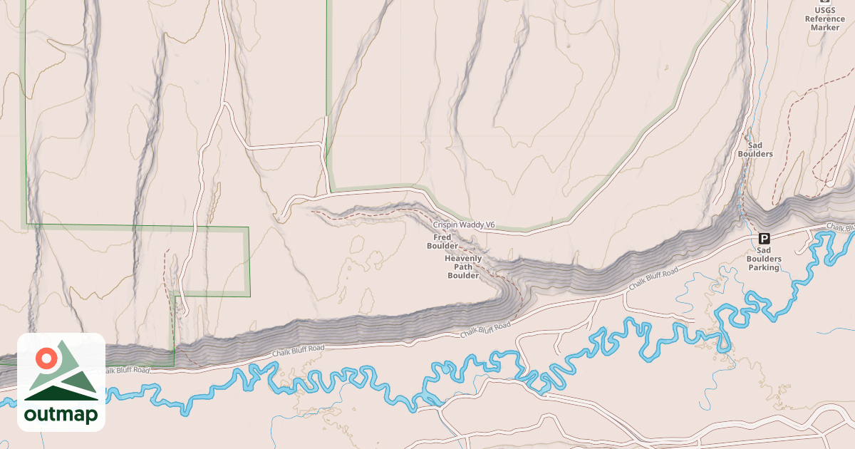 Map of Crispin Waddy