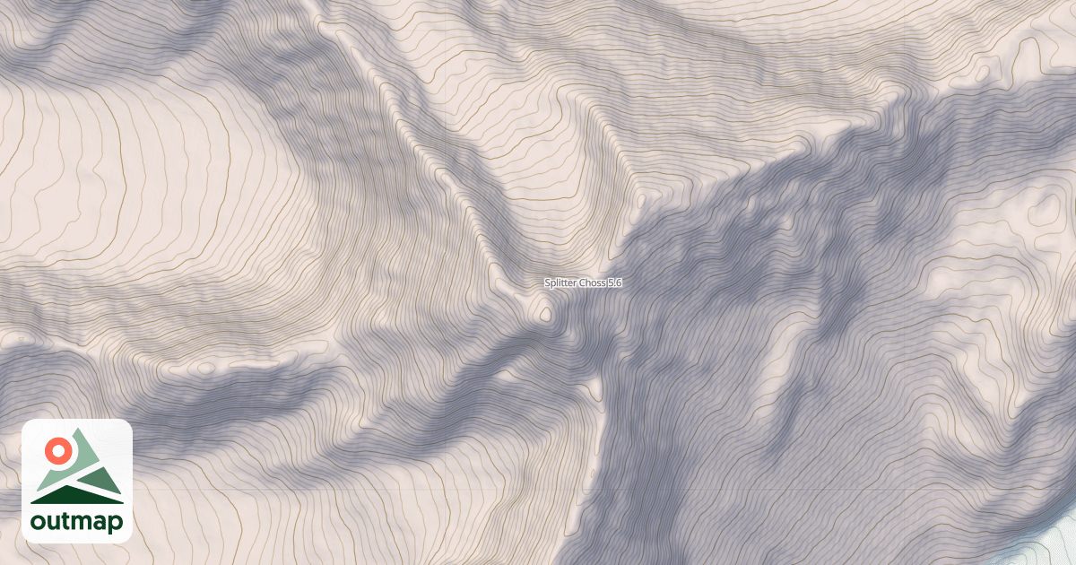 Map of Splitter Choss