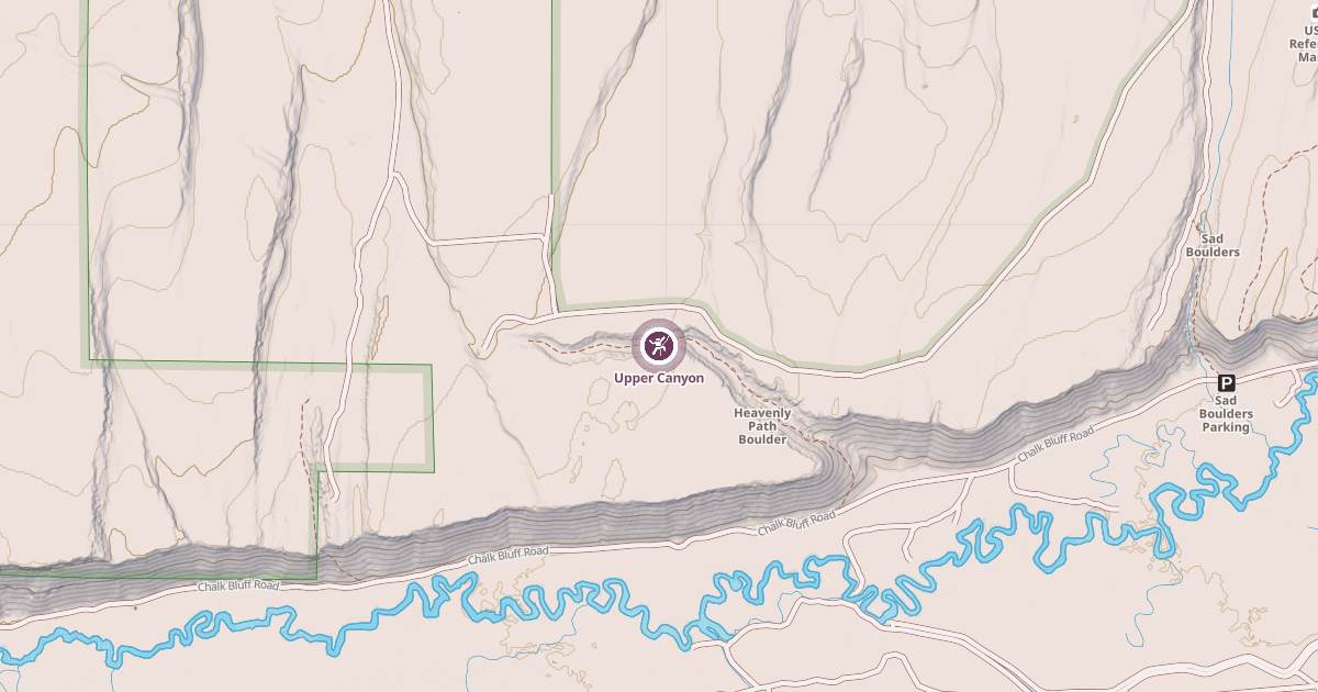 Map preview of Upper Canyon