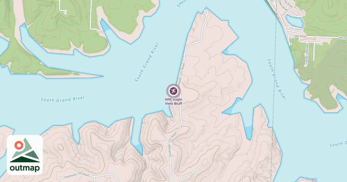 Map of WM: Eagle View Bluff