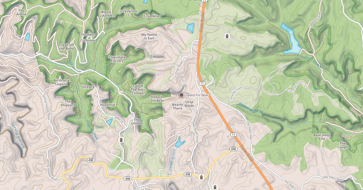 Map preview of Loaded For Bear