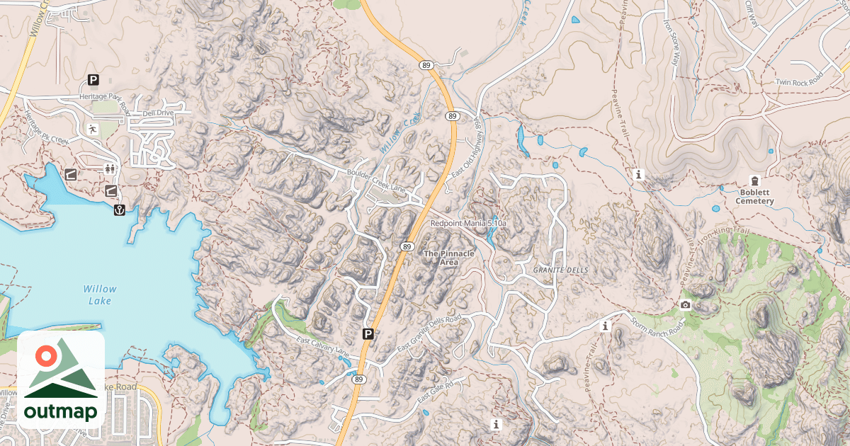 Map of Redpoint Mania