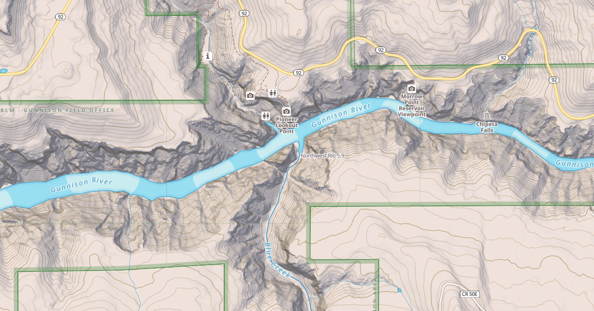 Map preview of Northwest Rib