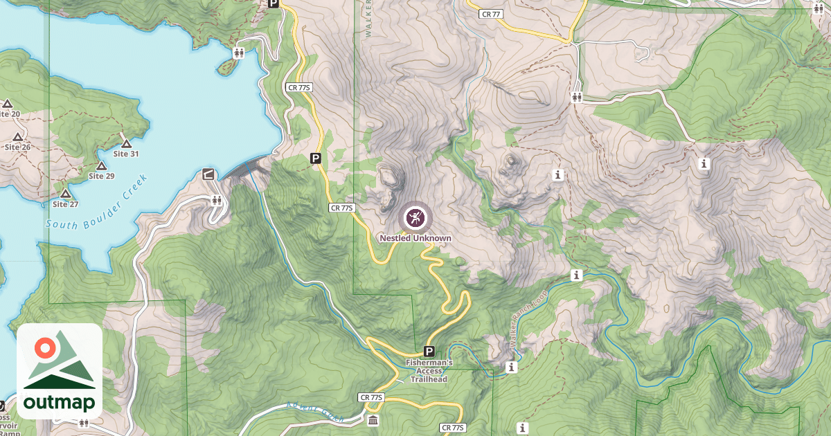 Map of Nestled Unknown