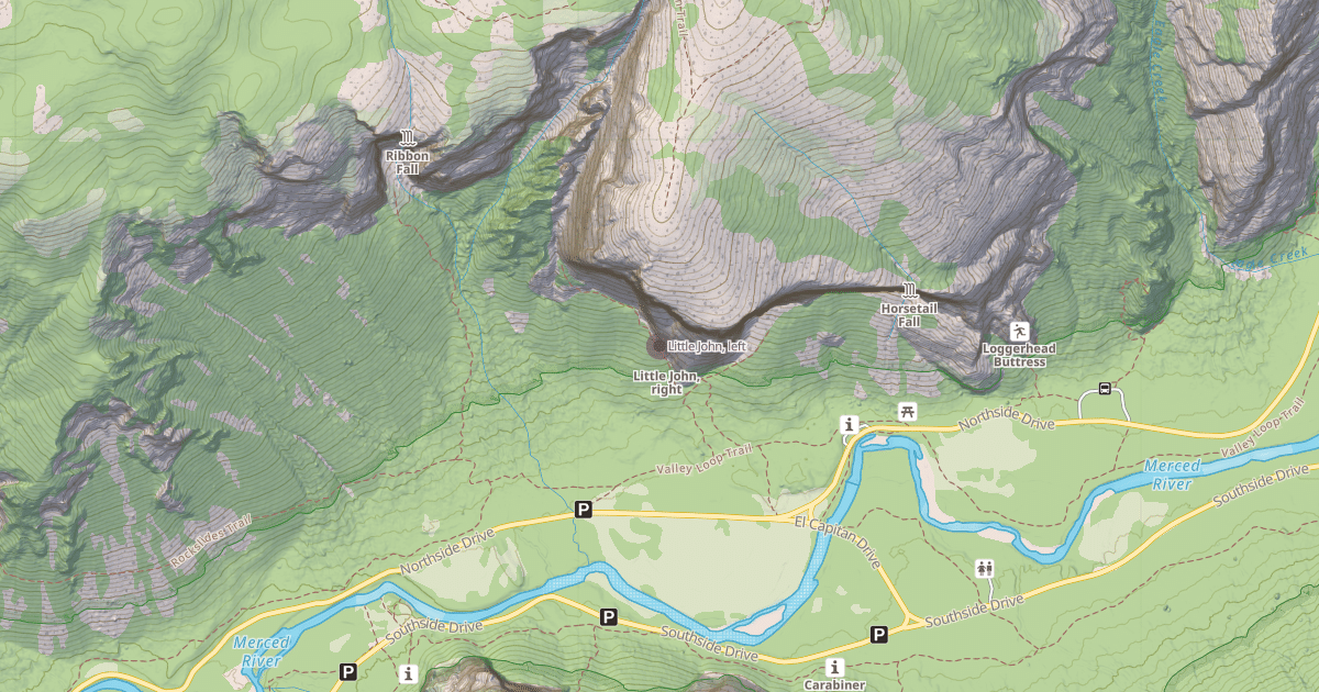 Map preview of Little John, left