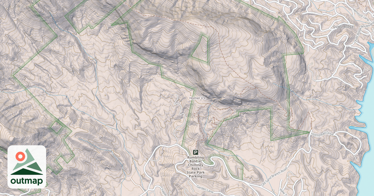 Map of Homer