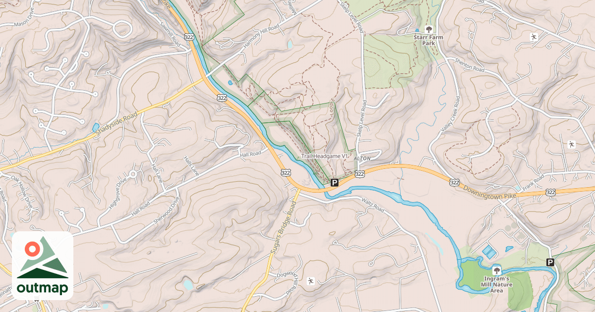 Map of Trail Headgame
