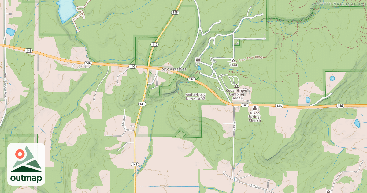 Map of And a Happy New Year