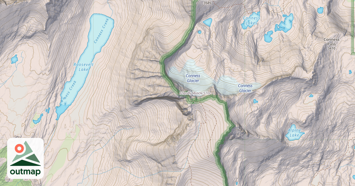 Map of Friendly Muscle