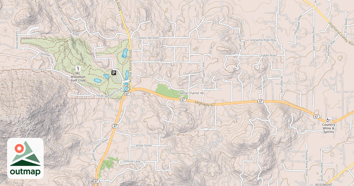 Map of Aerial Chariot