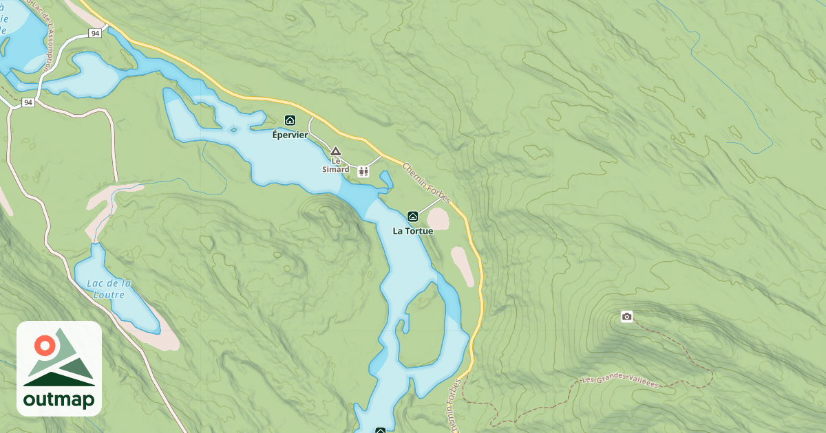 Map of La Tortue