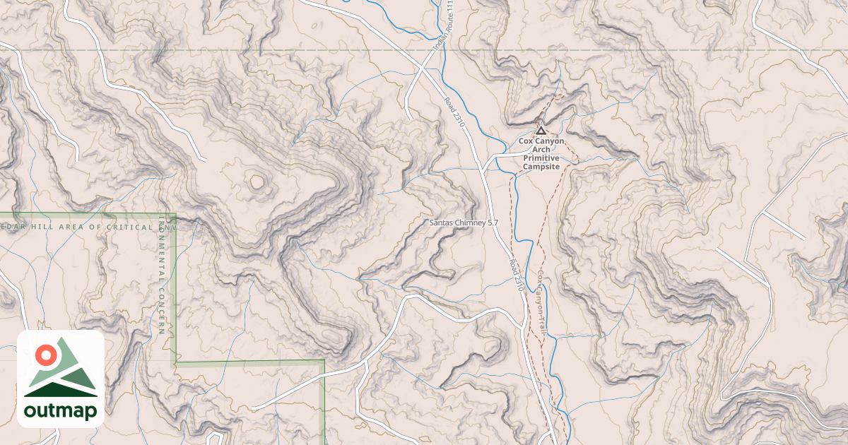 Map of Santas Chimney